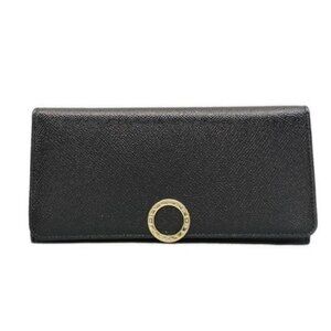 BVLGARI Bvlgari Bvlgari 280526 Black Leather - Long Wallet